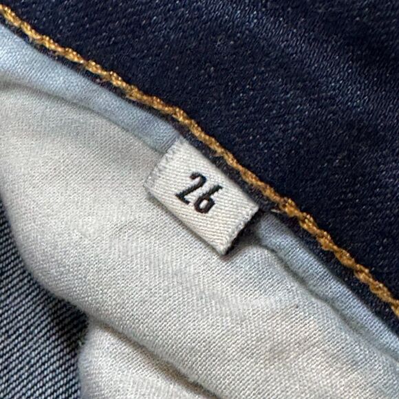 Imogene and Willie Imogene Slim Jeans Womens 26 Dark Wash Stretch Denim USA Made - Picture 4 of 16